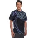 Vapor Wave Aesthetic Art Neon Asian Kanagawa Japanese Men s Polo T-Shirt View1