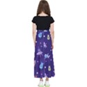 Space Seamless Pattern Kids  Flared Maxi Skirt View2