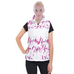 Blot-01  Women s Button Up Vest