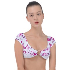 Blot-01  Cap Sleeve Ring Bikini Top