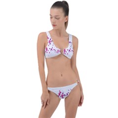Blot-01  Ring Detail Crop Bikini Set