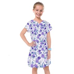 Violet-01 Kids  Drop Waist Dress