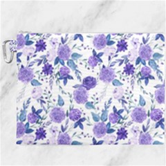 Violet-01 Canvas Cosmetic Bag (xxxl)