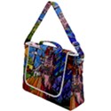 Beauty Stained Glass Castle Building Box Up Messenger Bag View1