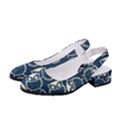 Cute Seamless Owl Background Pattern Women s Classic Slingback Heels View2