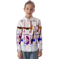 Mathematics Formula Physics School Kids  Long Sleeve Shirt