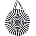 Starburst-sunburst-hypnotic Giant Round Zipper Tote View1