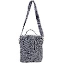 Flame Fire Pattern Digital Art Crossbody Day Bag View3