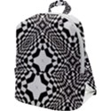 Tile-repeating-pattern-texture Zip Up Backpack View1