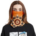 Abstract-kaleidoscope-colorful Face Covering Bandana (Two Sides) View1