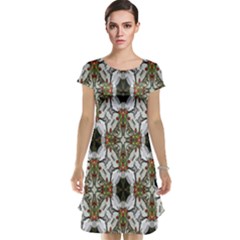 Background-baitik Cap Sleeve Nightdress