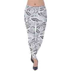 Batik Klasik In Indonesia Velvet Leggings
