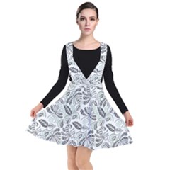 Batik Klasik In Indonesia Plunge Pinafore Dress