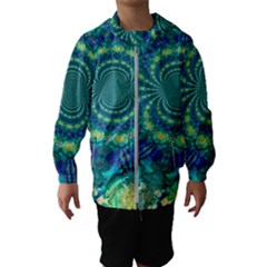 Fractal Kids  Hooded Windbreaker