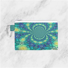 Fractal Canvas Cosmetic Bag (small)