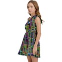 Wallpaper-background-colorful Kids  One Shoulder Party Dress View3