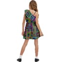 Wallpaper-background-colorful Kids  One Shoulder Party Dress View4