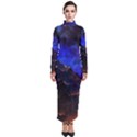 Landscape-sci-fi-alien-world Turtleneck Maxi Dress View1