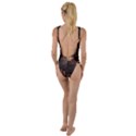 Library-tunnel-books-stacks High Leg Strappy Swimsuit View2