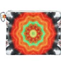 Abstract-kaleidoscope-colored Canvas Cosmetic Bag (XXXL) View1