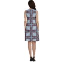 Pattern-cross-geometric-shape Classic Skater Dress View4
