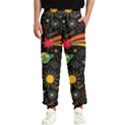 Space Seamless Pattern Men s Elastic Waist Pants View1