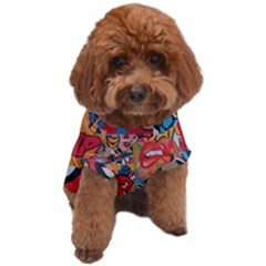 Comic Cartoon Pattern Dog T-shirt