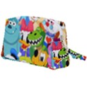 Illustration Cartoon Character Animal Cute Wristlet Pouch Bag (Large) View2