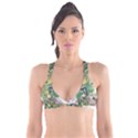 Peafowl Peacock Feather-beautiful Plunge Bikini Top View1