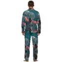 Astronaut-moon-space-nasa-planet Men s Long Sleeve Velvet Pocket Pajamas Set View4