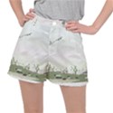Abstract-background-children Women s Ripstop Shorts View1