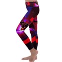 Science-fiction-cover-adventure Kids  Lightweight Velour Classic Yoga Leggings View2