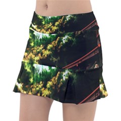 Science-fiction-forward-futuristic Classic Tennis Skirt