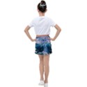 Sea-waves-ocean-water-beach-surf Kids  Tennis Skirt View2