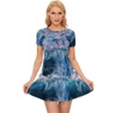 Sea-waves-ocean-water-beach-surf Women s Sports Wear Set View1