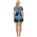 Sea-waves-ocean-water-beach-surf Women s Sports Wear Set View4