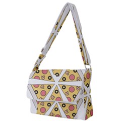Pizza-slice-food-italian Full Print Messenger Bag (l)