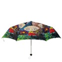 Cartoon Starry Night Vincent Van Gogh Folding Umbrellas View3