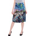 Hollywood Art Starry Night Van Gogh Midi Beach Skirt View1