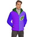 leaf Men s Hooded Quilted Jacket View3