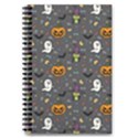 Halloween Pattern Bat 5.5  x 8.5  Notebook View1