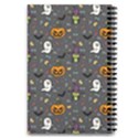 Halloween Pattern Bat 5.5  x 8.5  Notebook View2