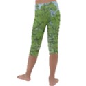 Map Earth World Russia Europe Kids  Lightweight Velour Capri Leggings  View4