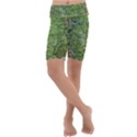 Map Earth World Russia Europe Kids  Lightweight Velour Cropped Yoga Leggings View1