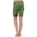 Map Earth World Russia Europe Kids  Lightweight Velour Cropped Yoga Leggings View4