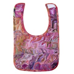 Abstract Crosscurrents Smudged Vibrance Baby Bib