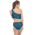 Space Seamless Pattern Spliced Up Two Piece Swimsuit View2