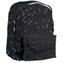 Abstract Dark Pattern Minimal Giant Full Print Backpack View3