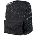 Abstract Dark Pattern Minimal Giant Full Print Backpack View4