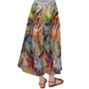 Abstract Background Pattern Women s Satin Palazzo Pants View2